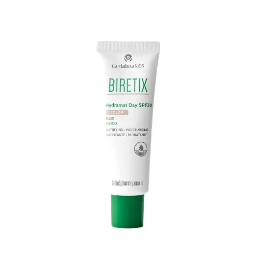 Biretix tonēts fluīds SPF 30 taukainai ādai ar izsitumiem, kombinētai ādai 50 ml